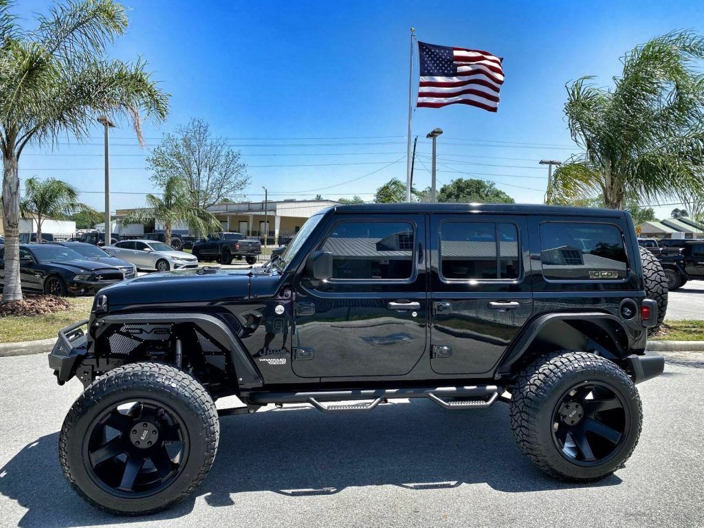 2021 Jeep Wrangler SKY TOP Blackout Turbo Leather NAV 37″