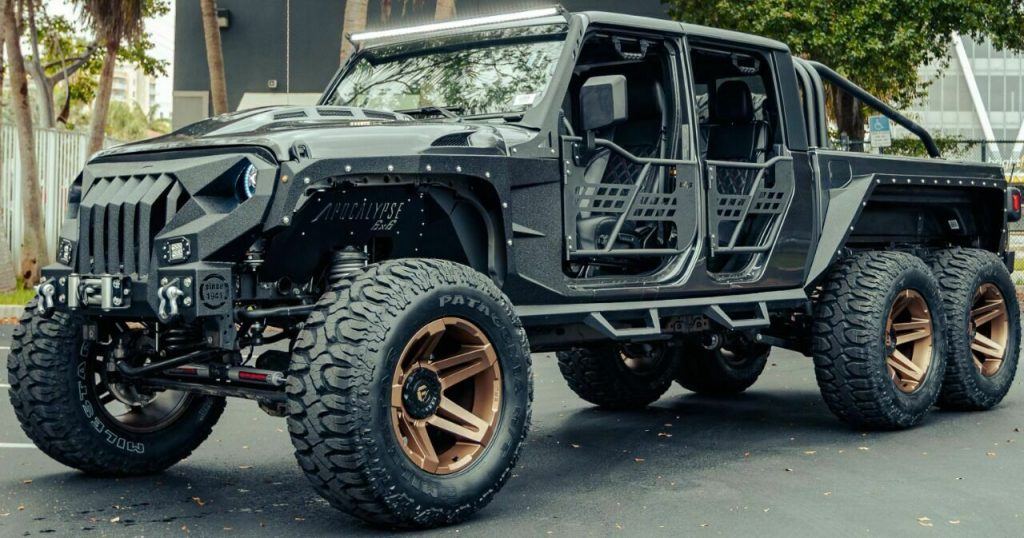 2021 Jeep Gladiator 6 Wheels