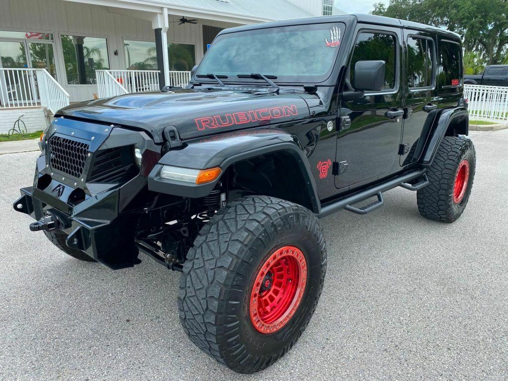 2018 Jeep Wrangler Rubicon Black Widow 6 Speed Leather NAV