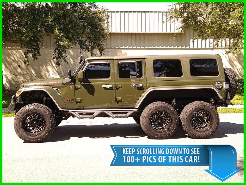 2021 Jeep Wrangler Unlimited Rubicon Diesel 6X6 Beast 3RD ROW SEAT