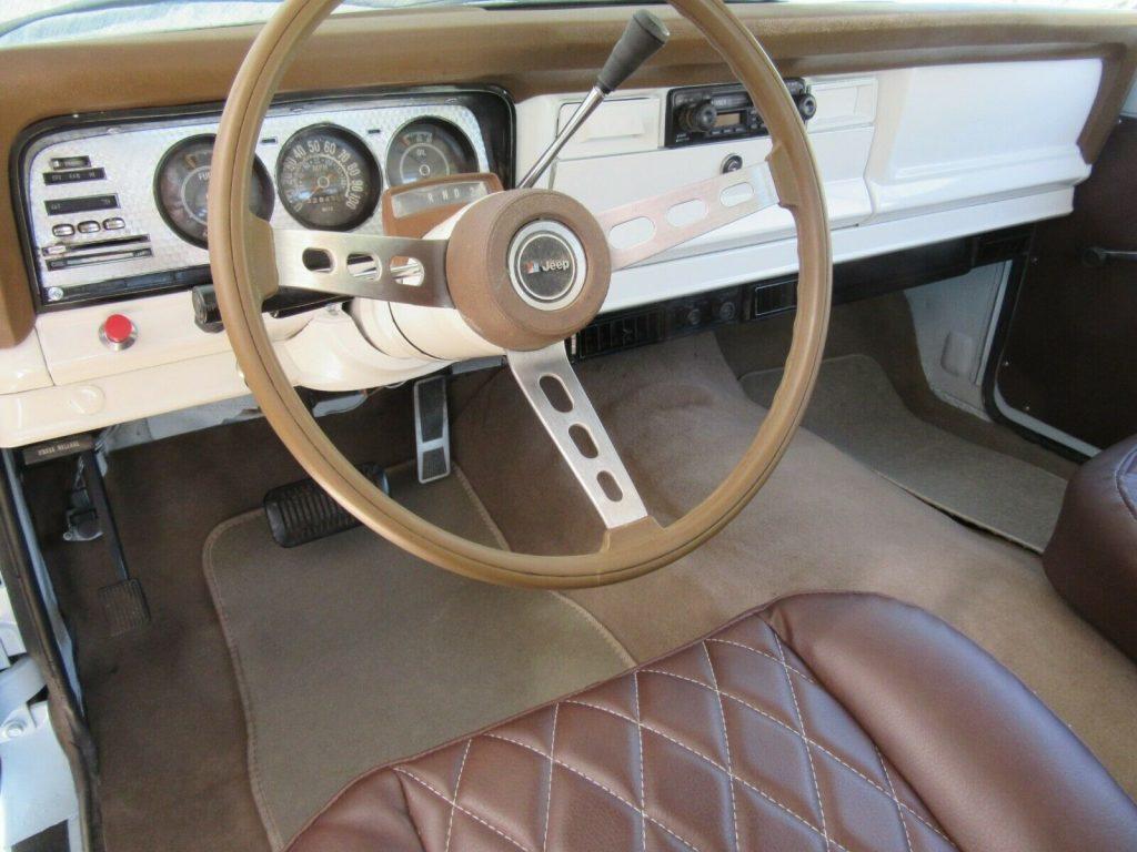 1978 Jeep Cherokee Chief Quadra Trac Wide Track SJ Freshly Restored