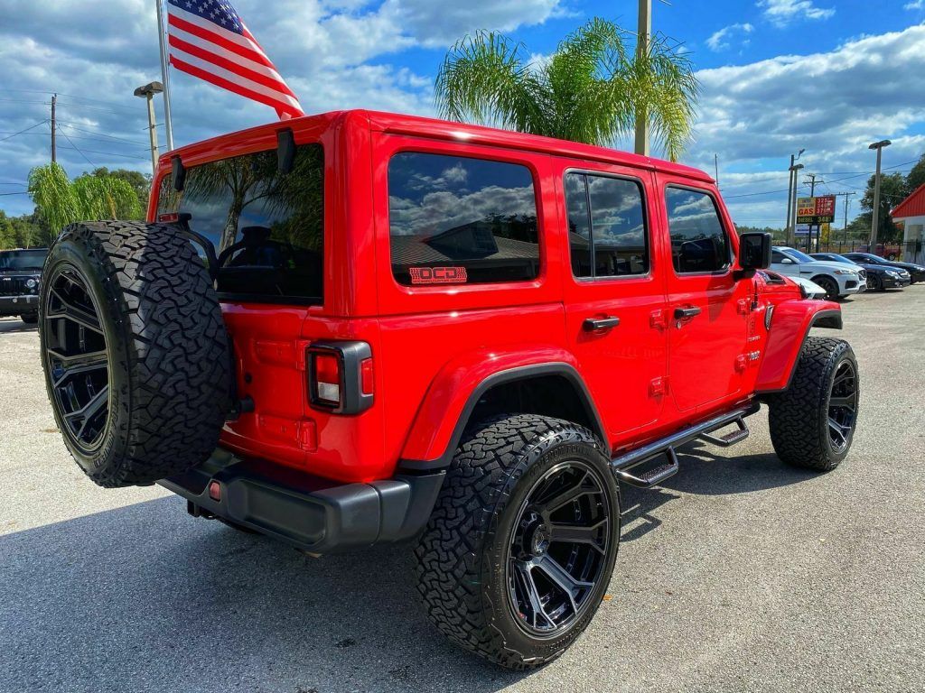 2020 Jeep Wrangler Unlimited Custom Turbo Sahara NAV Hardtop Leather ALPINE
