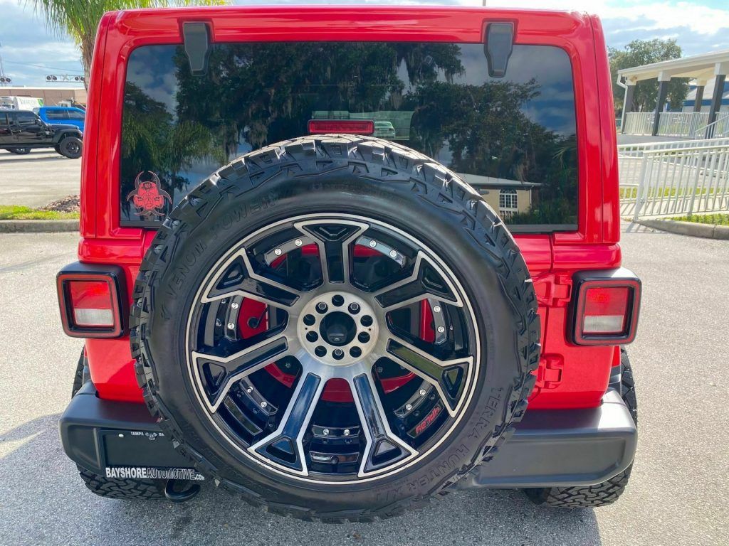 2020 Jeep Wrangler Unlimited Custom Turbo Sahara NAV Hardtop Leather ALPINE