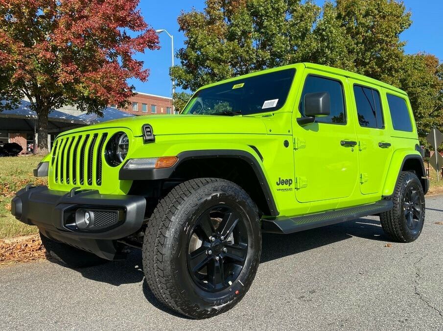 2021 Jeep Wrangler Sahara Altitude Gecko Manual Transmission