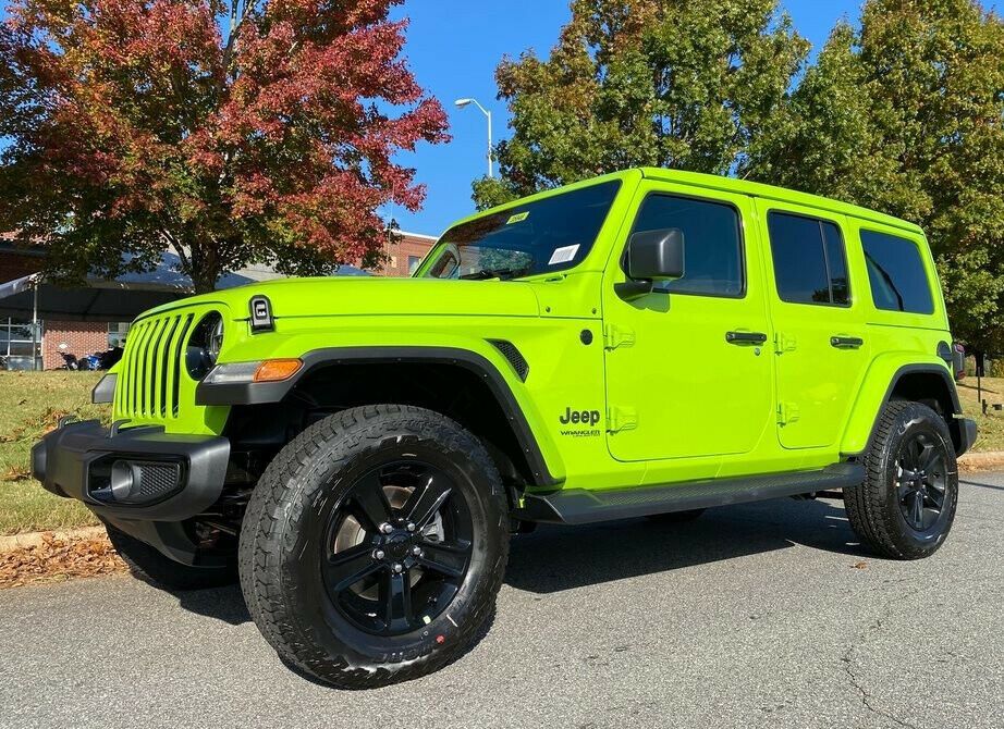 2021 Jeep Wrangler Sahara Altitude Gecko Manual Transmission