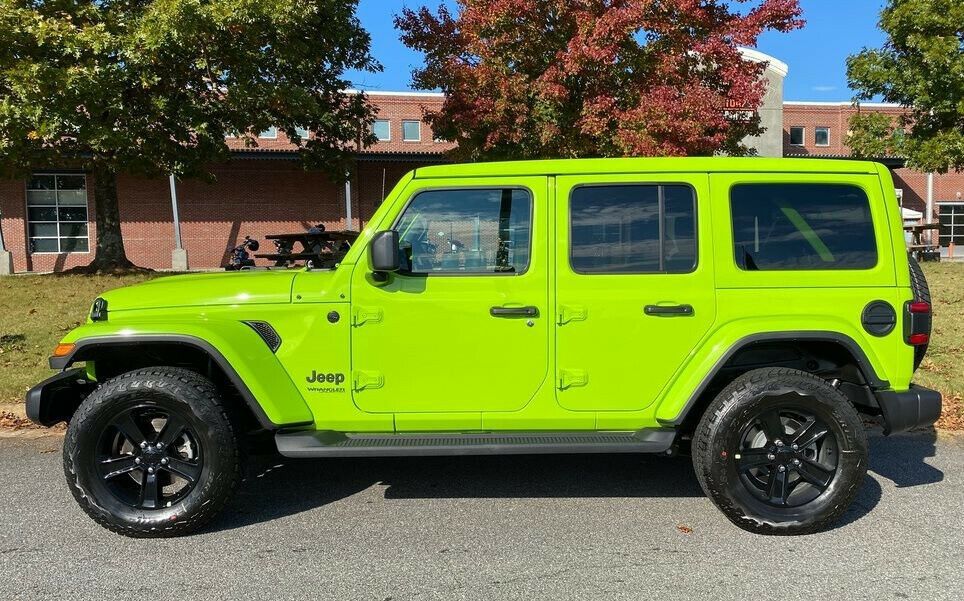 2021 Jeep Wrangler Sahara Altitude Gecko Manual Transmission