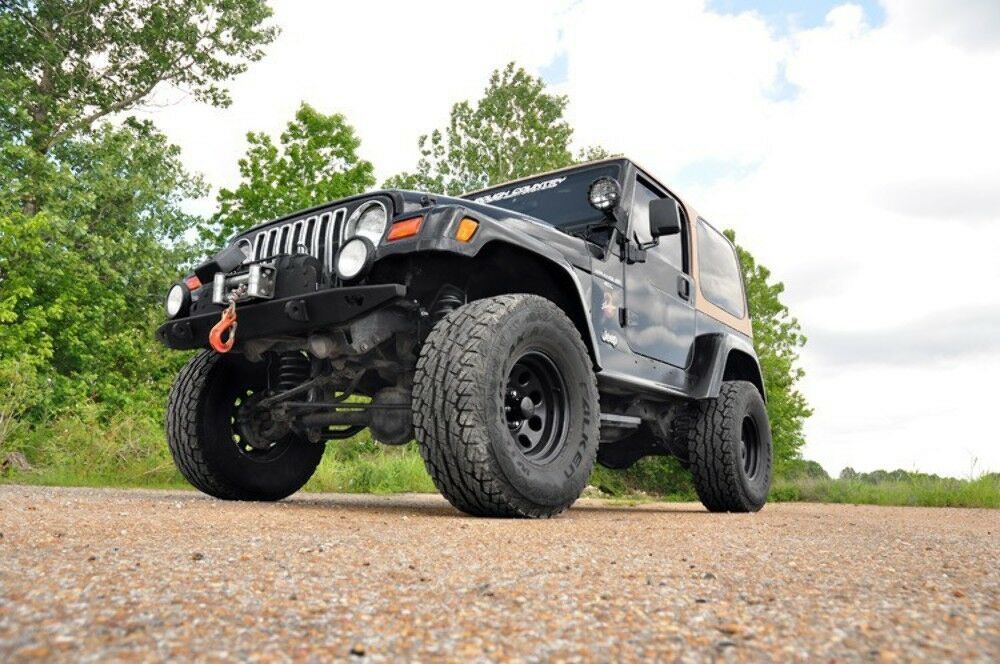 Rough Country 4″ Suspension Lift Kit For Jeep Wrangler TJ 1997-2002