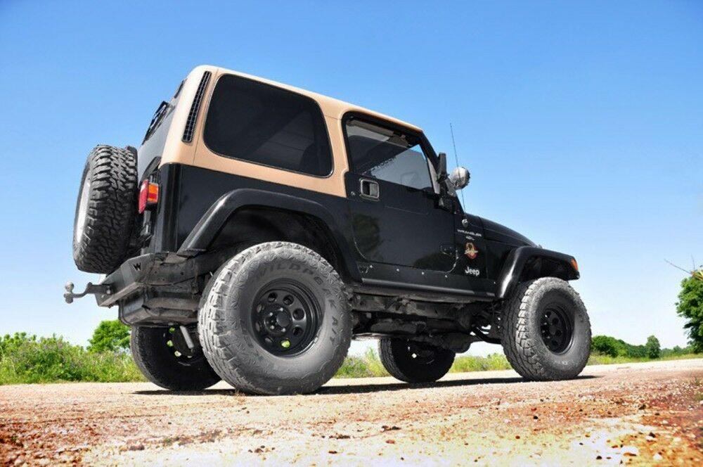 Rough Country 4″ Suspension Lift Kit For Jeep Wrangler TJ 1997-2002