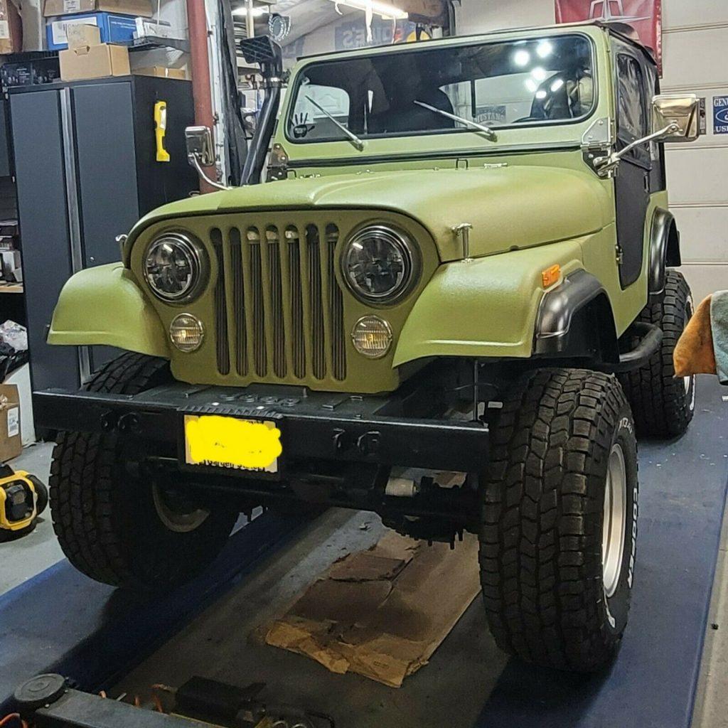 1980 Jeep CJ5 Engine:Chevy V8