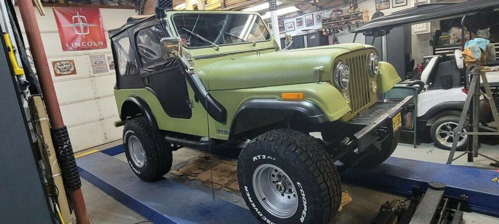 1980 Jeep CJ5 Engine:Chevy V8