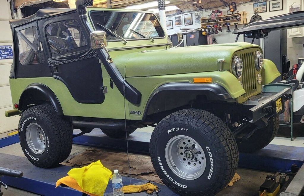 1980 Jeep CJ5 Engine:Chevy V8