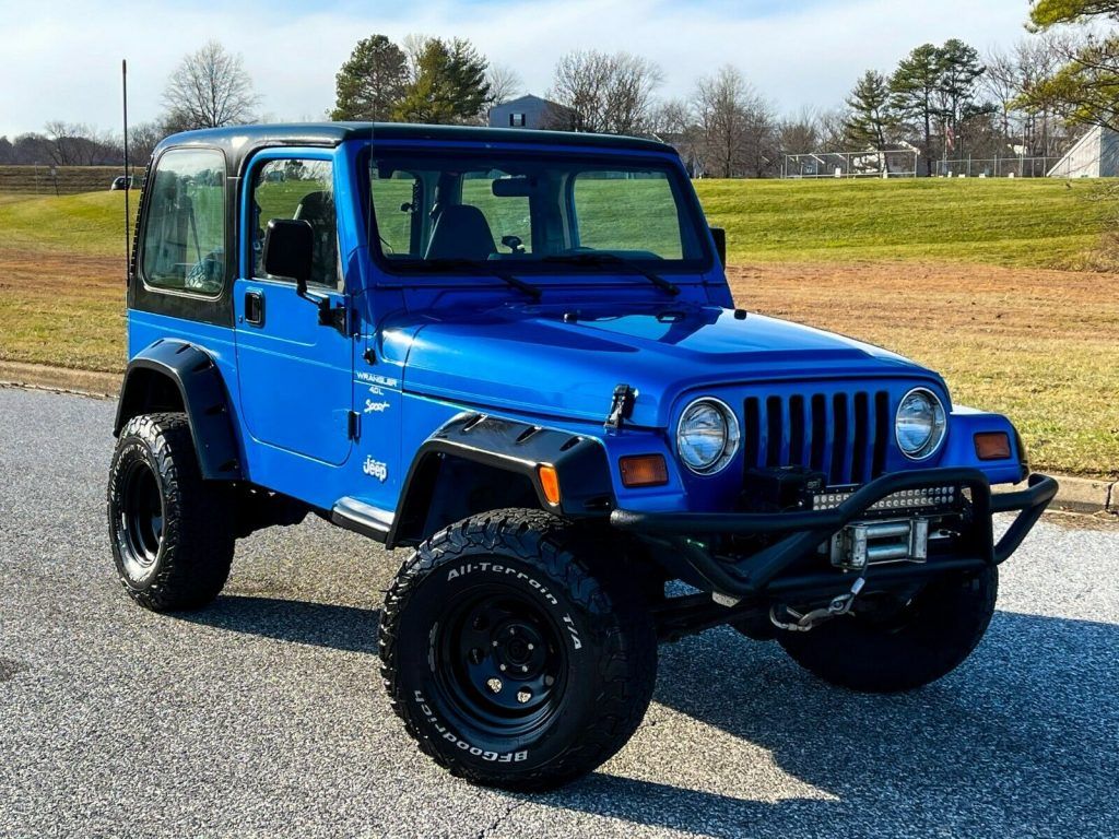 1999 Jeep Wrangler NO Reserve 72K Miles Lifted TJ 4.0L 4X4 LOOK!!!