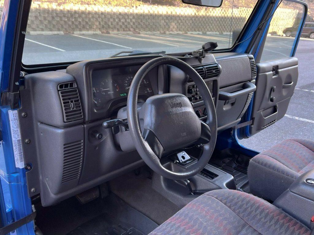 1999 Jeep Wrangler NO Reserve 72K Miles Lifted TJ 4.0L 4X4 LOOK!!!