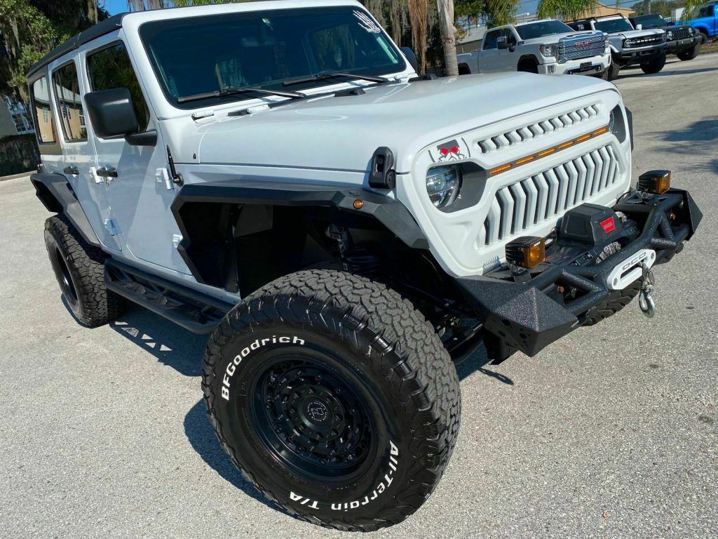 2019 Jeep Wrangler Unlimited Topfire Sahara Custom Lifted OCD4X4.COM