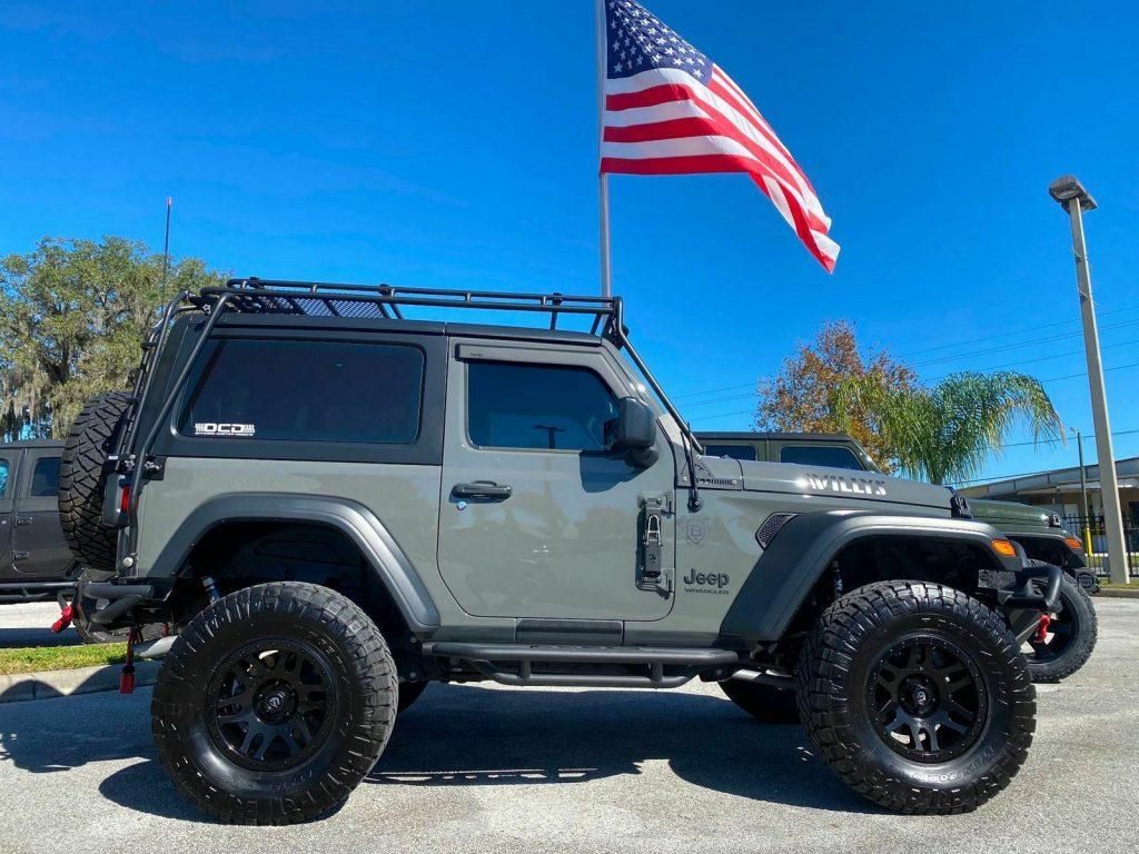 2020 Jeep Wrangler Ultimate Overland Willys Trailer Ready ARB