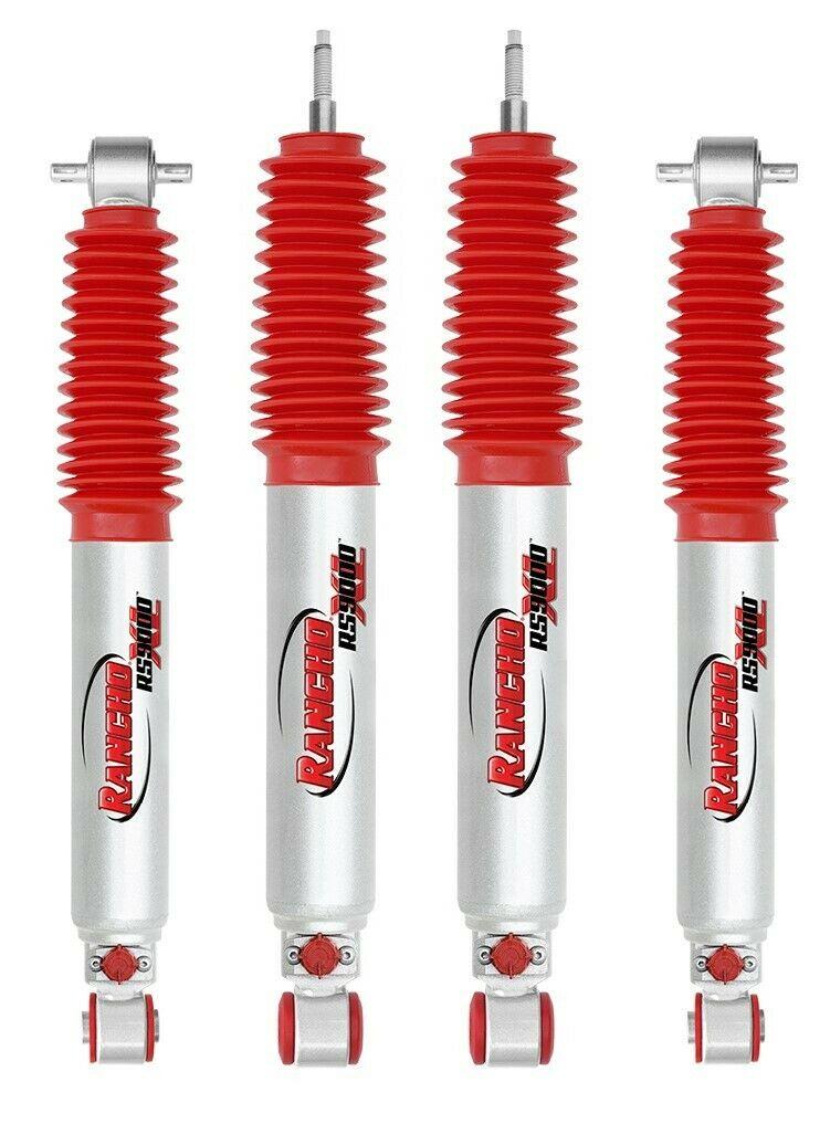 Rancho Rs9000xl Adj Shocks Set for 07-18 Jeep Wrangler JK 4WD W/5-6″ lift