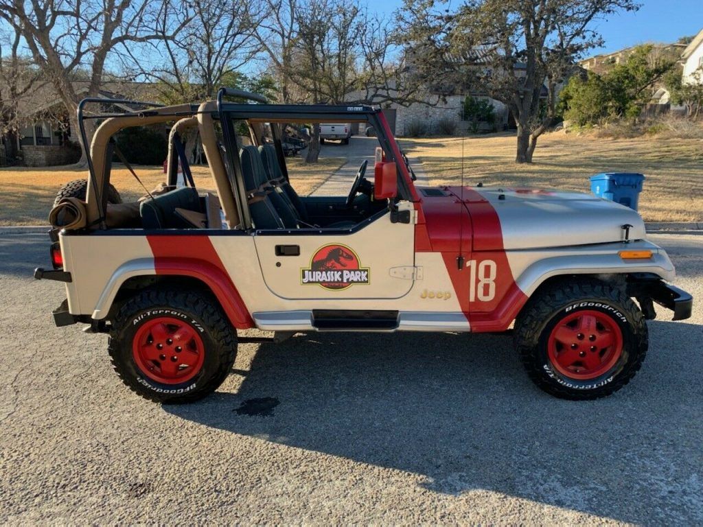 1993 Jeep Wrangler Sahara Jurassic Park