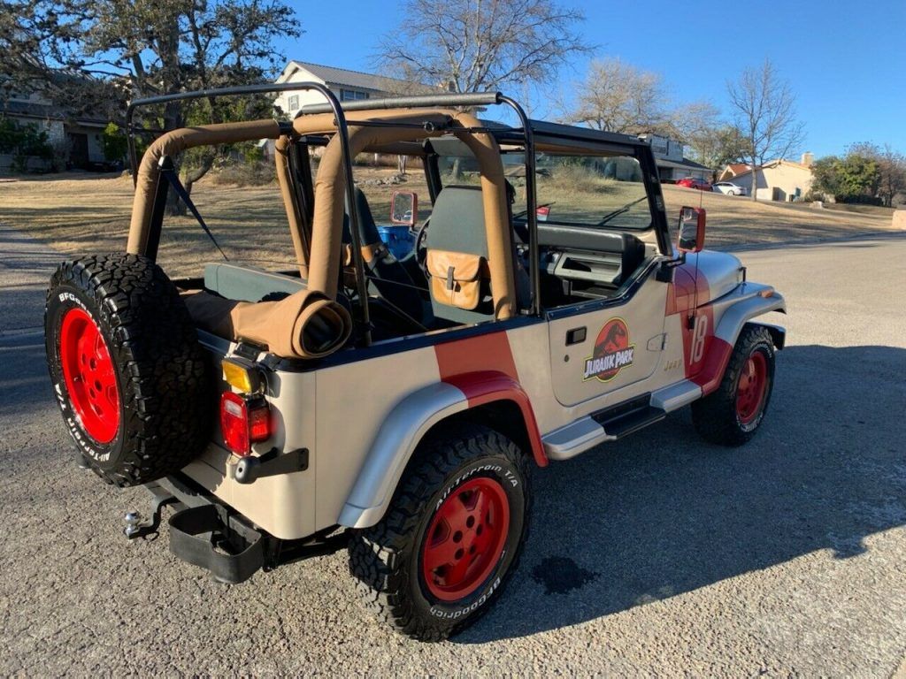 1993 Jeep Wrangler Sahara Jurassic Park
