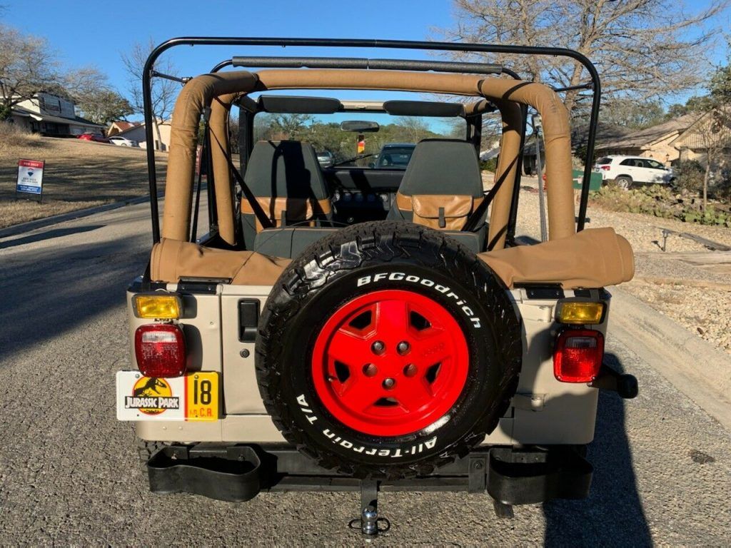 1993 Jeep Wrangler Sahara Jurassic Park
