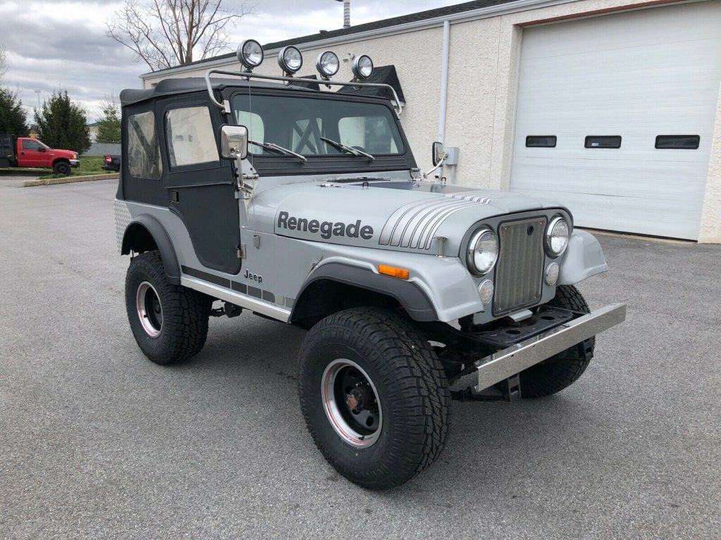 1979 Jeep CJ5 Renagade Silver Annivesary renegade