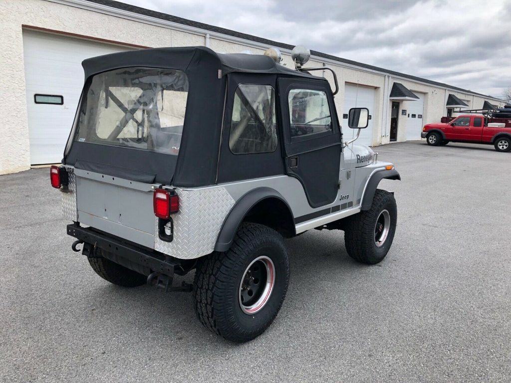 1979 Jeep CJ5 Renagade Silver Annivesary renegade