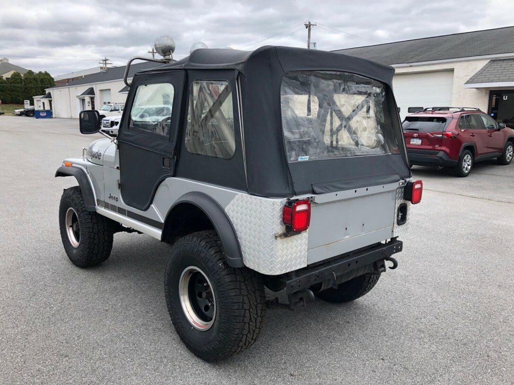 1979 Jeep CJ5 Renagade Silver Annivesary renegade