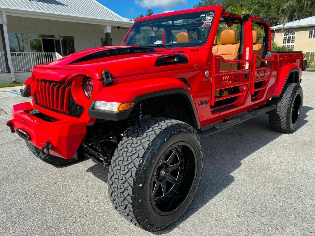 2021 Jeep Gladiator GLADIATOR LIFTED LEATHER HARDTOP OCD4X4.COM