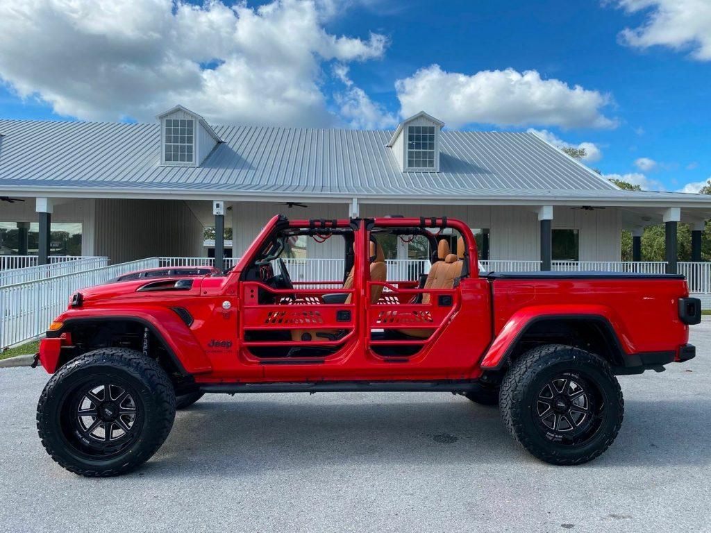 2021 Jeep Gladiator GLADIATOR LIFTED LEATHER HARDTOP OCD4X4.COM