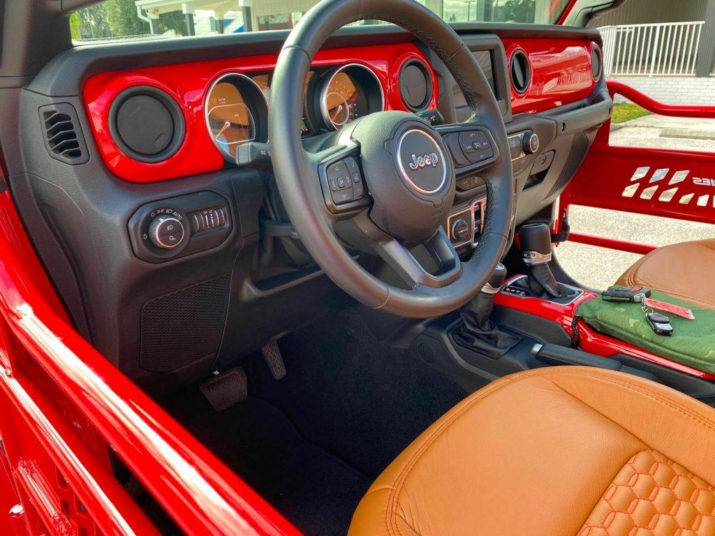 2021 Jeep Gladiator GLADIATOR LIFTED LEATHER HARDTOP OCD4X4.COM