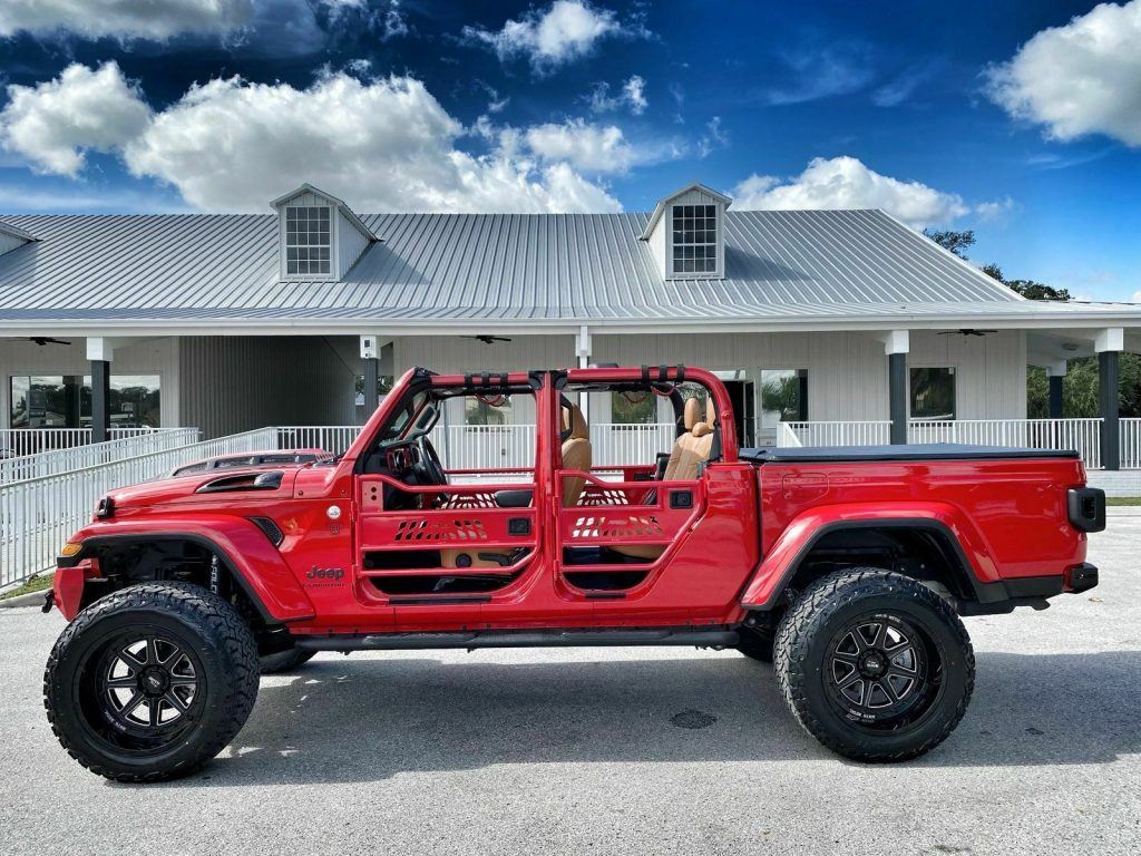 2021 Jeep Gladiator GLADIATOR LIFTED LEATHER HARDTOP OCD4X4.COM