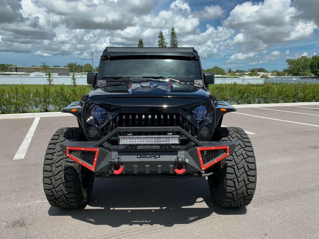 2018 Jeep Wrangler CUSTOM LIFTED 35″ TIRES LEATHER 3.73 GEAR RATIO