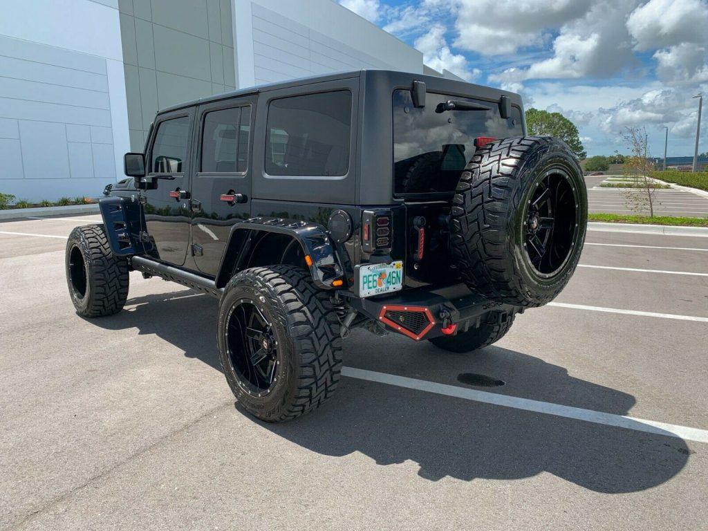 2018 Jeep Wrangler CUSTOM LIFTED 35″ TIRES LEATHER 3.73 GEAR RATIO