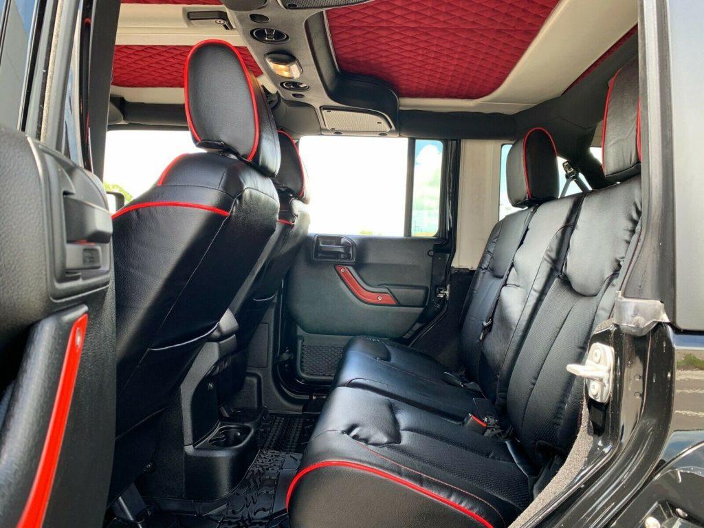 2018 Jeep Wrangler CUSTOM LIFTED 35″ TIRES LEATHER 3.73 GEAR RATIO