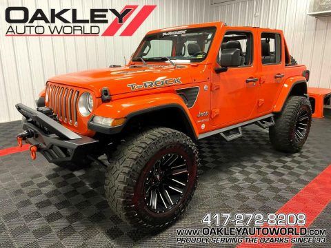 2018 Jeep Wrangler T-ROCK Unlimited Lifted on 38’s 4×4 for sale
