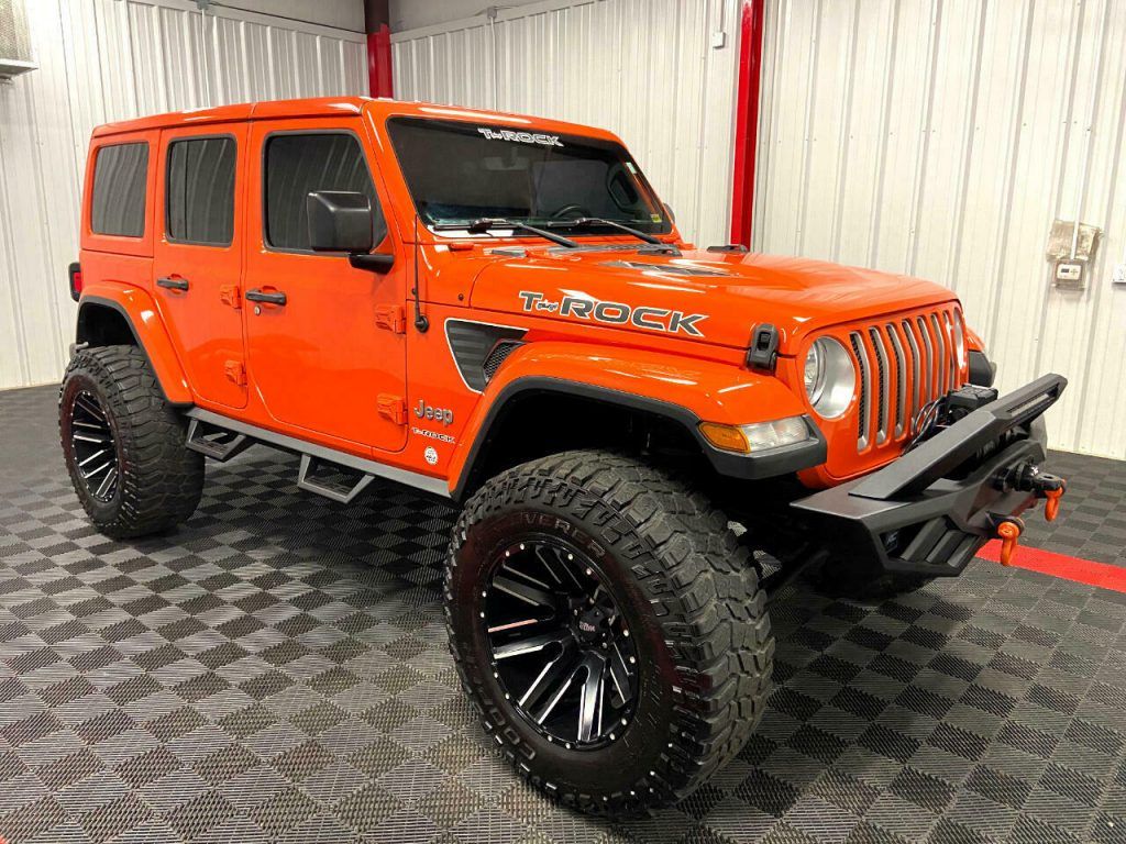 2018 Jeep Wrangler T-ROCK Unlimited Lifted on 38’s 4×4