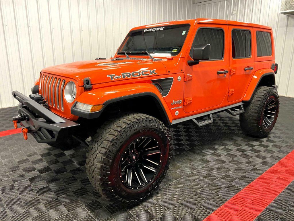 2018 Jeep Wrangler T-ROCK Unlimited Lifted on 38’s 4×4