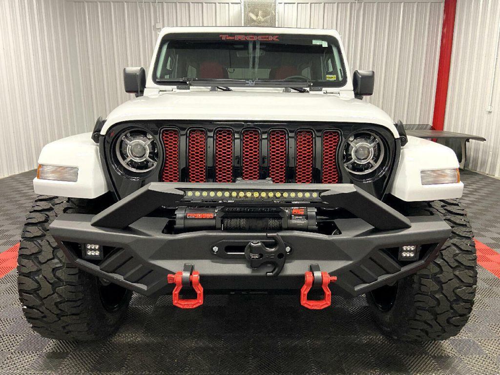 2022 Jeep Wrangler T-ROCK 1 Touch Sky Power Top Unlimited Lifted 4×4