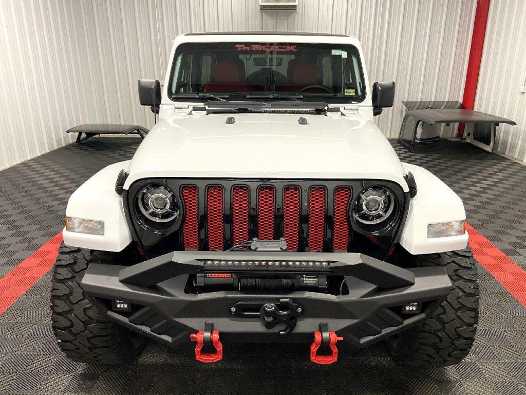2022 Jeep Wrangler T-ROCK 1 Touch Sky Power Top Unlimited Lifted 4×4