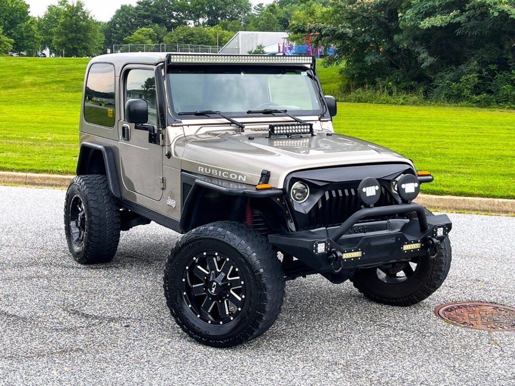 2003 Jeep Wrangler NO RESERVE LIFTED CLEAN RUBICON 4X4 4.0L