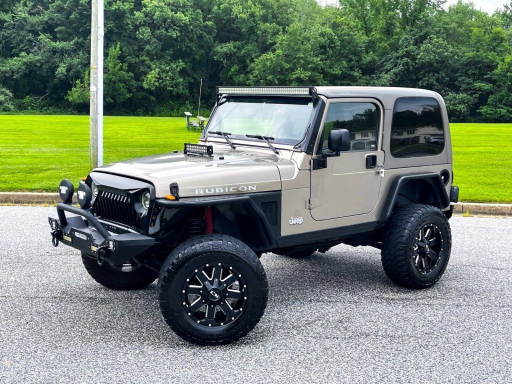 2003 Jeep Wrangler NO RESERVE LIFTED CLEAN RUBICON 4X4 4.0L