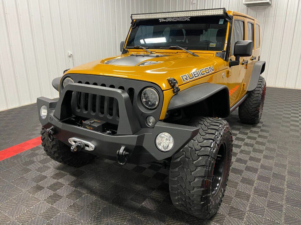 2014 Jeep Wrangler T-ROCK Lifted Amp’d Rubicon 4×4