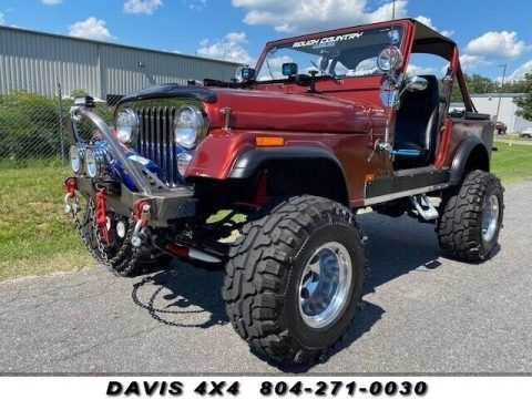 1985 Jeep CJ Custom Built Lifted Classic 4×4 for sale