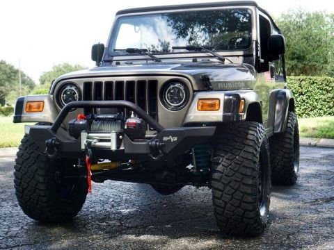 2004 Jeep Wrangler JEEP WRANGLER RUBICON DOBiNSONS LIFT TJ MANUAL CLEAN CARFAX for sale