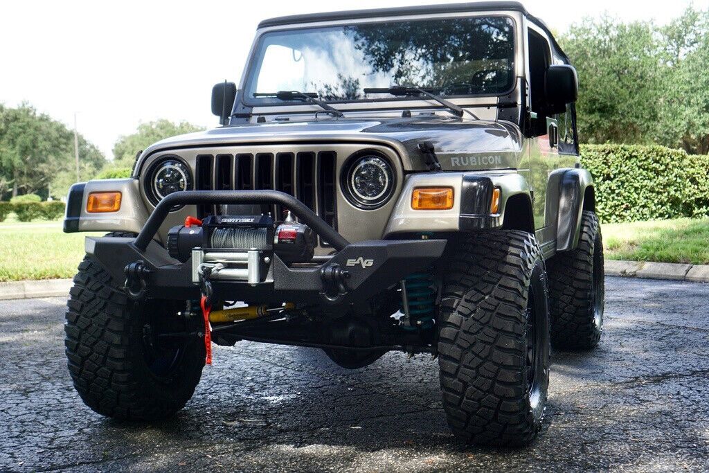 2004 Jeep Wrangler JEEP WRANGLER RUBICON DOBiNSONS LIFT TJ MANUAL CLEAN CARFAX