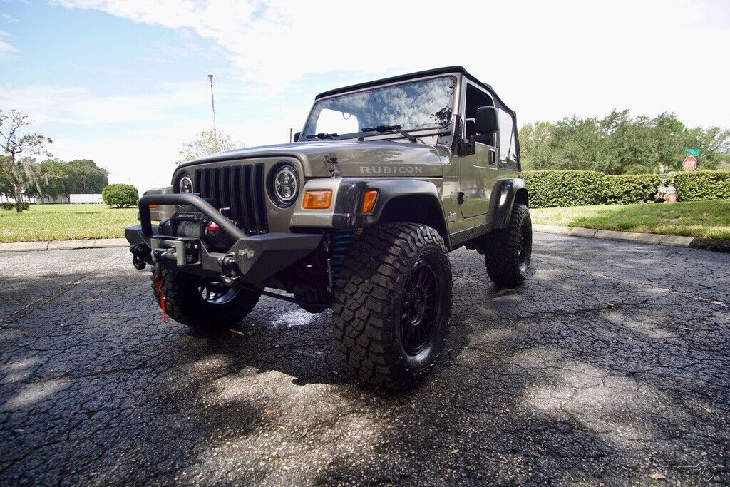 2004 Jeep Wrangler JEEP WRANGLER RUBICON DOBiNSONS LIFT TJ MANUAL CLEAN CARFAX