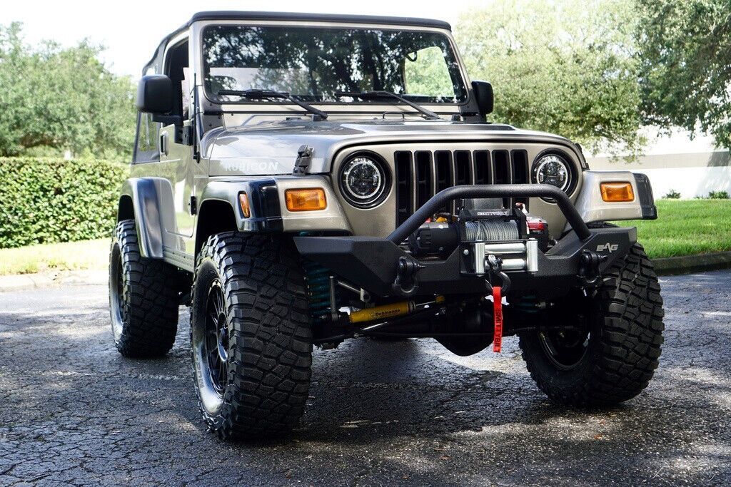 2004 Jeep Wrangler JEEP WRANGLER RUBICON DOBiNSONS LIFT TJ MANUAL CLEAN CARFAX