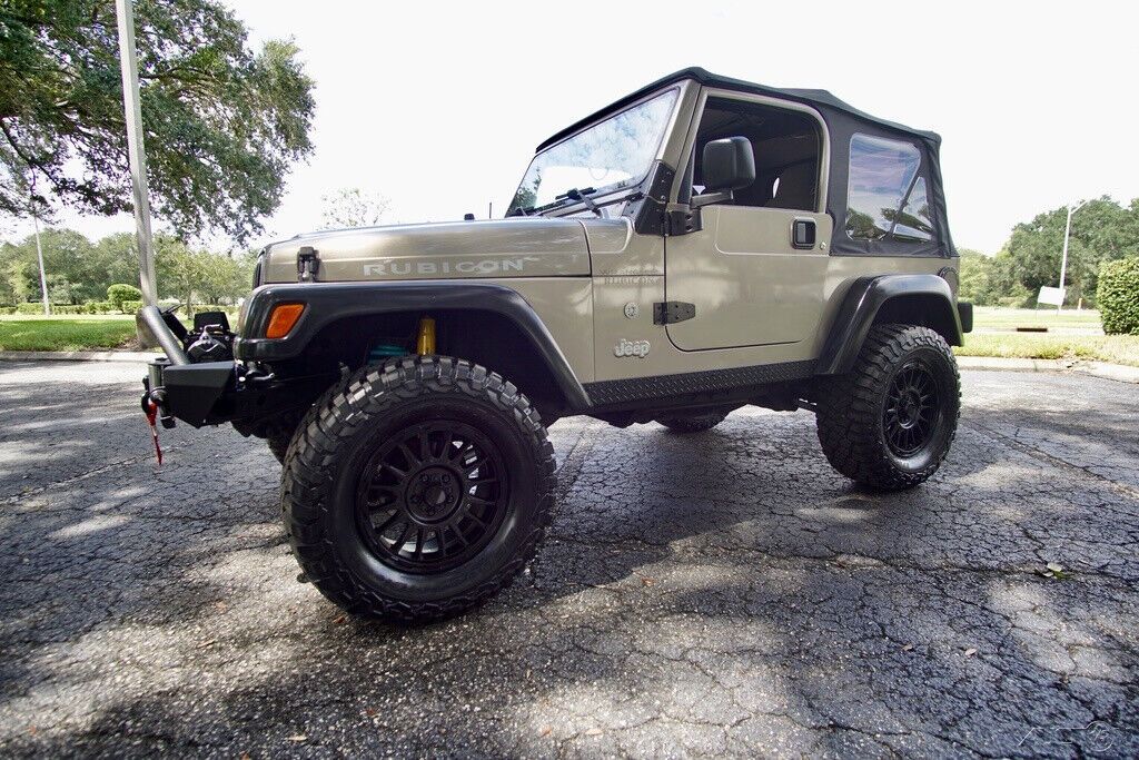 2004 Jeep Wrangler JEEP WRANGLER RUBICON DOBiNSONS LIFT TJ MANUAL CLEAN CARFAX