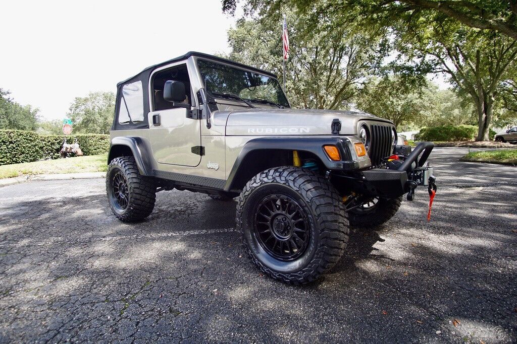 2004 Jeep Wrangler JEEP WRANGLER RUBICON DOBiNSONS LIFT TJ MANUAL CLEAN CARFAX