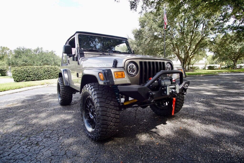 2004 Jeep Wrangler JEEP WRANGLER RUBICON DOBiNSONS LIFT TJ MANUAL CLEAN CARFAX