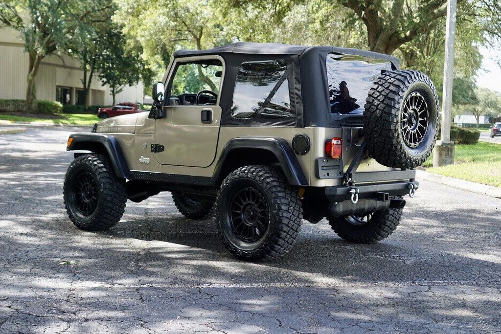 2004 Jeep Wrangler JEEP WRANGLER RUBICON DOBiNSONS LIFT TJ MANUAL CLEAN CARFAX